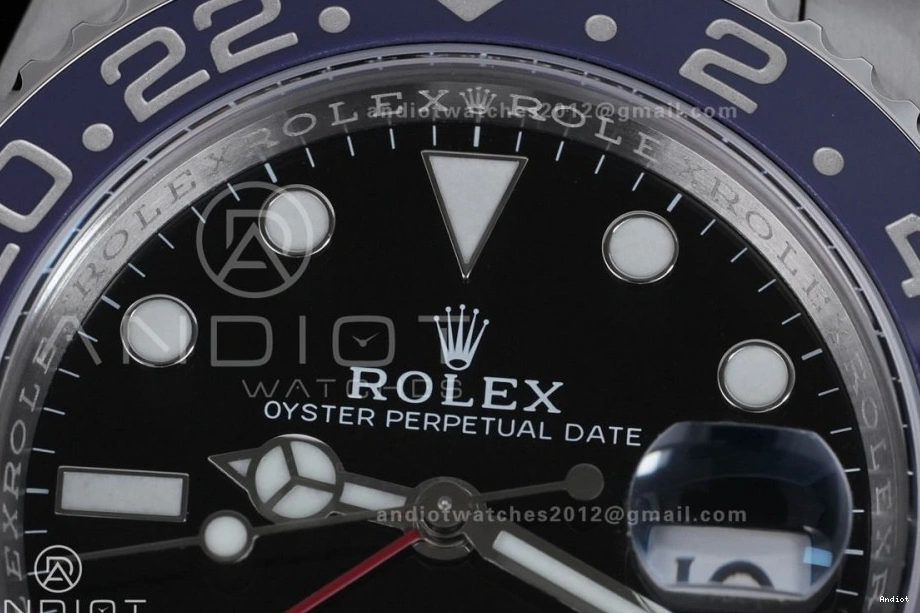 On Bezel Jubilee II 126710 Pepsi V3 Master SS 1:1 ARF Best (UV Bracelet New 904L GMT BLRO SH3285 Upgraded) Edition 0109